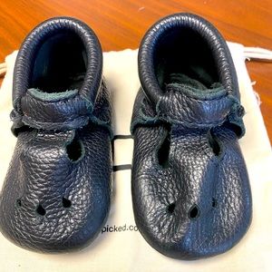 Ebony Mary Jane Baby Shoe size 4